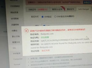 宝塔面板https该账户1小时内失败的订单次数超过5次